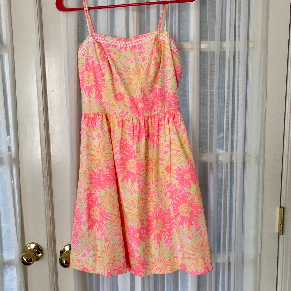 Lilly Pulitzer Bethany Dress Sunkissed with Glow